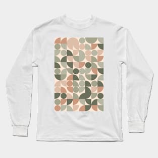 Nature - Geometric Pattern - Shapes #7 Long Sleeve T-Shirt